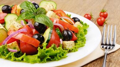 Примерно меню за гастрит