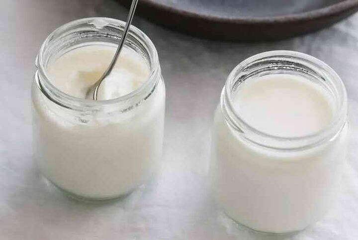Натуралното кисело мляко е разрешен продукт във фаза Атака