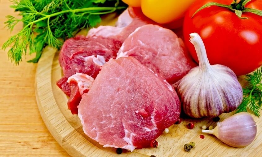 месо и зеленчуци за кетогенна диета