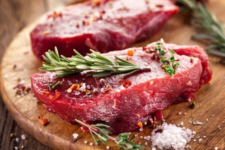 пържола от месо за кетогенна диета